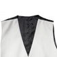 Gray Wool Dress Formal Men Waistcoat Vest