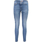 Blue Cotton Women Skinny Jean