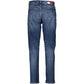 Blue Cotton Women Jeans