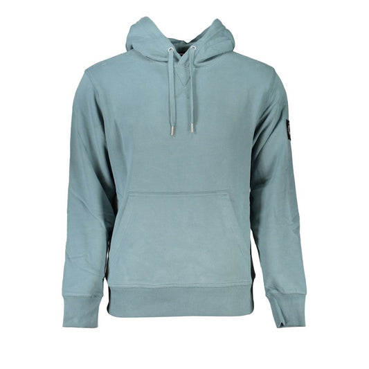 Green Cotton Men Sweater