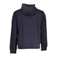 Blue Cotton Men Sweater