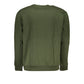 Green Cotton Men Sweater