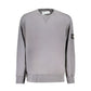 Gray Cotton Men Sweater