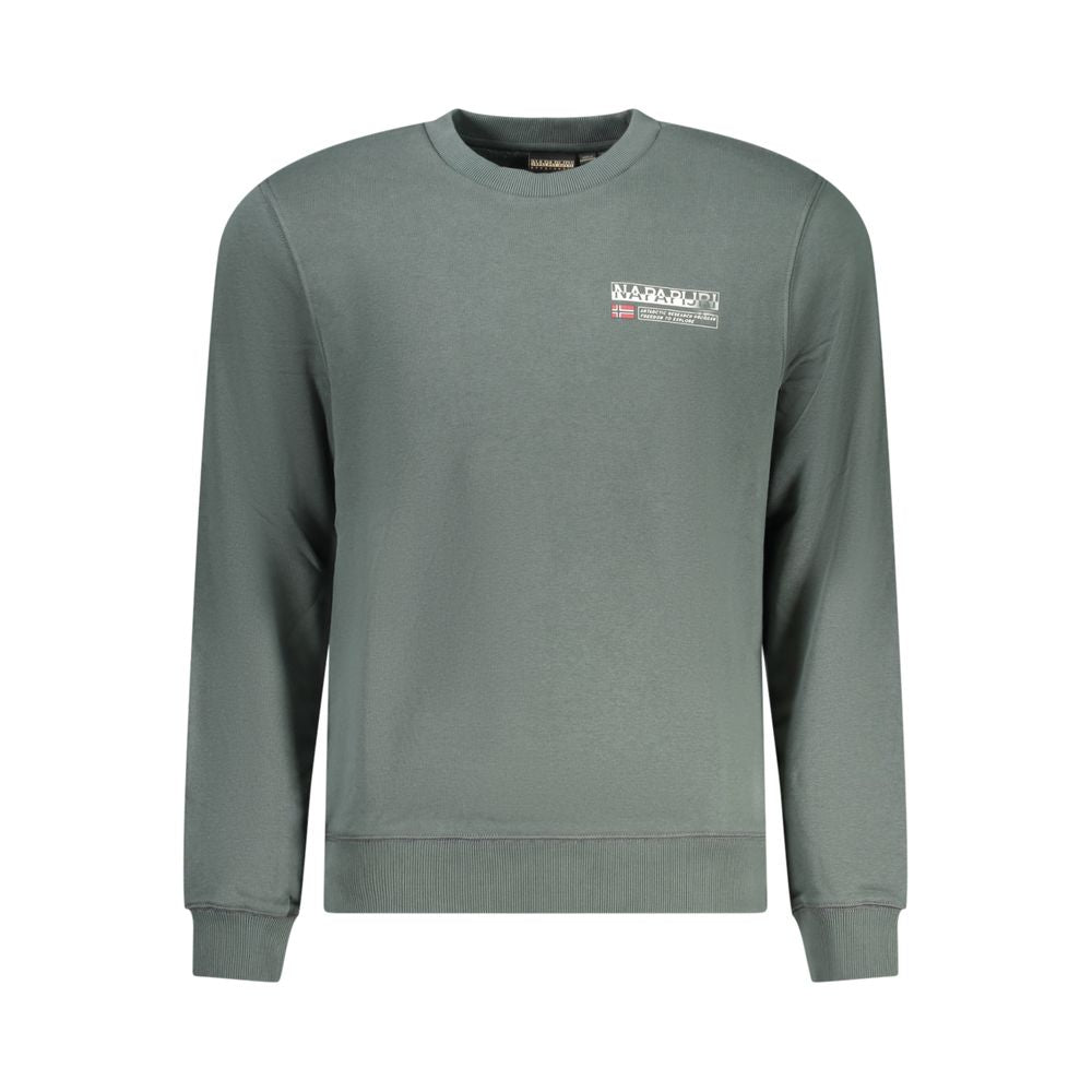 Green Cotton Sweatshirt