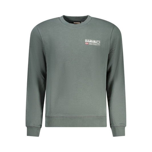 Green Cotton Sweatshirt