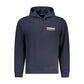 Blue Cotton Men Sweater