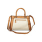 Brown Cotton Women Handbag