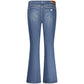 Blue Cotton Jeans Denim