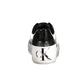Black Polyester Sneaker