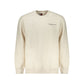 Beige Cotton Men Sweater