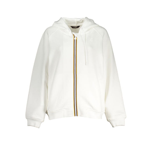 White Polyester Women Sweater