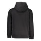 Black Cotton Men's Sweater Hoodie