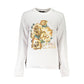 White Cotton Women Sweater
