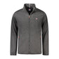 Black Polyester Men Jacket