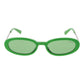 Bicolor Plastic Sunglasses