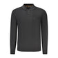 Black Wool Men Sweater