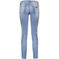 Blue Cotton Women Jeans