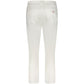 White Cotton Women Skinny Jean