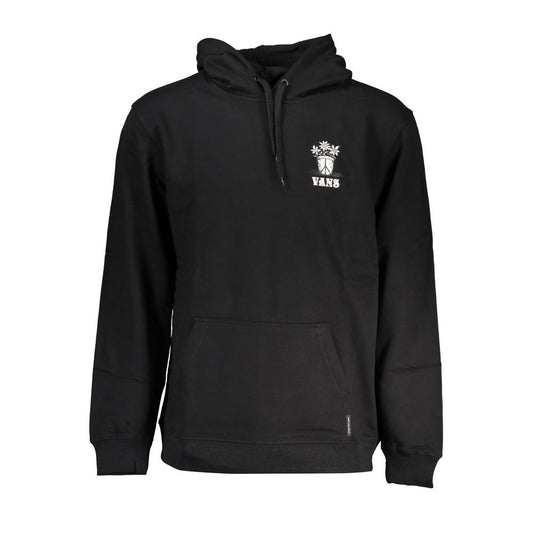 Black Cotton Men Sweater