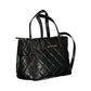 Black Polyurethane Women's Handbag