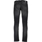Black Cotton Men Jeans