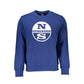 Blue Cotton Men Sweater
