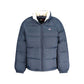 Blue Recycled Polyester Men Jacket