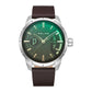 Brown Leather Dress Watch