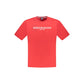 Red Cotton Men T-Shirt
