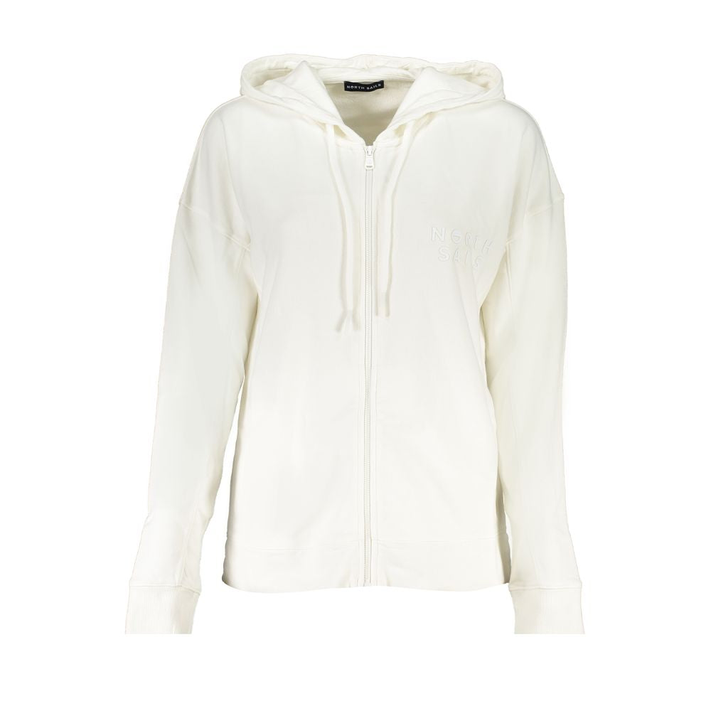 White Cotton Women Sweater
