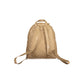 Beige Polyethylene Women Backpack