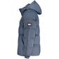 Blue Recycled Polyester Men's Jacket