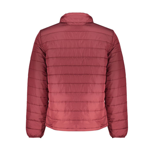 Red Polyester Men's Sports Jacket