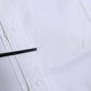 White Cotton GOLD Long Sleeves Formal Shirt