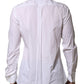 White Cotton MARTINI Long Sleeve Formal Shirt