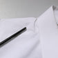 White Cotton GOLD Long Sleeves Formal Shirt