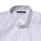 White Cotton GOLD Long Sleeves Formal Shirt