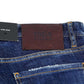 Blue Cotton Men Slim Jean