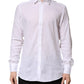 White Cotton Long Sleeves Collared Formal Shirt