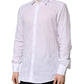 White Cotton Long Sleeves Collared Formal Shirt