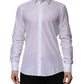 White Cotton MARTINI Long Sleeve Formal Shirt