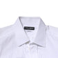 White Cotton GOLD Long Sleeves Formal Shirt