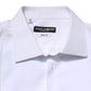 White Silk Bib Poplin GOLD Men Formal Shirt