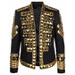 Black Acetate Men's Blazer