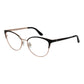 Gold Women Glasses Frame