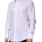 White MARTINI Long Sleeve Dress Formal Shirt