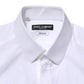 White GOLD Long Sleeves Dress Men Formal Shirt