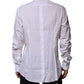 White GOLD Long Sleeve Dress Formal Shirt