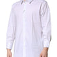 White GOLD Long Sleeve Dress Men Formal Shirt