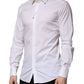 White GOLD Long Sleeve Dress Formal Shirt
